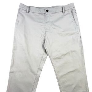 Birddogs Lined Pants Mens 34x34 Light Khaki Chino Stretch Performance Golf